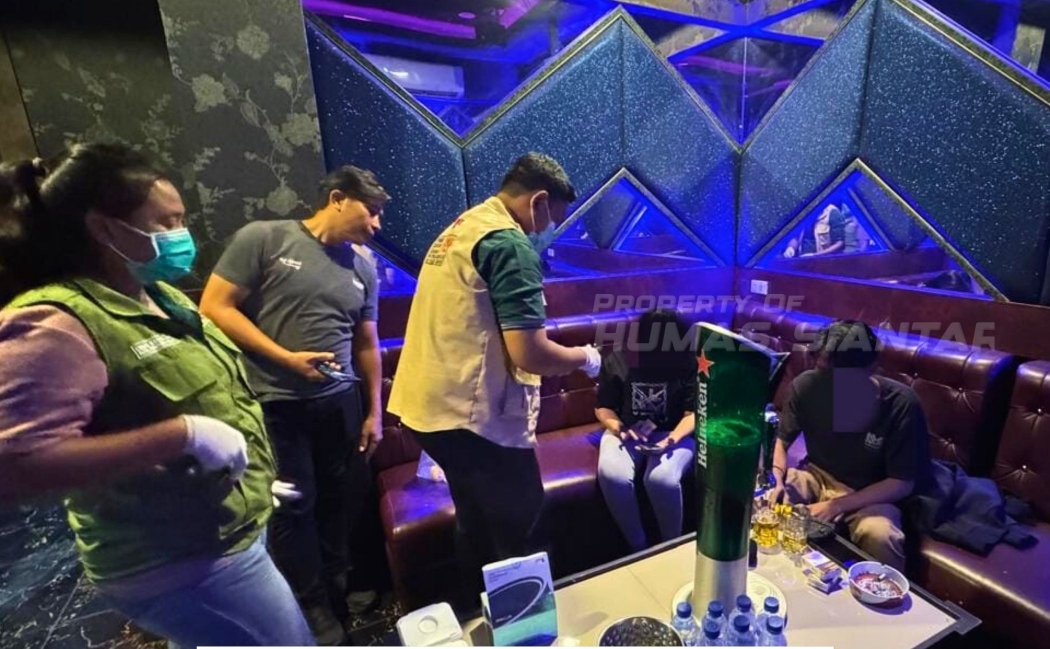 Razia tempat hiburan malam (SinPo.id/ Humas Polri)