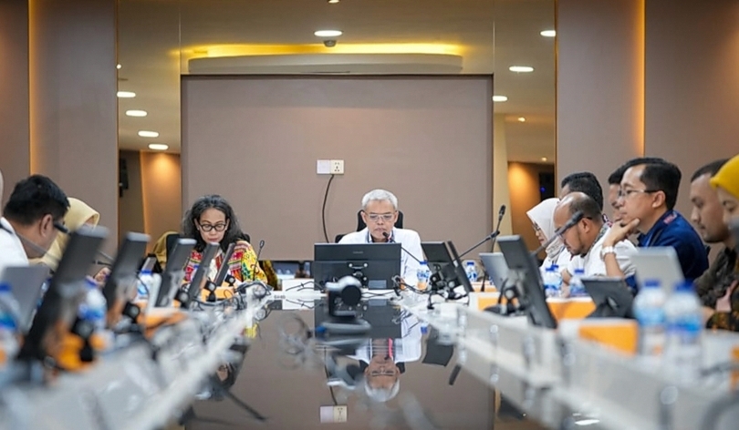 Sekjen Kementerian Ketenagakerjaan RI Cris Kuntadi (SinPo.id/ Dok. Kemnaker)