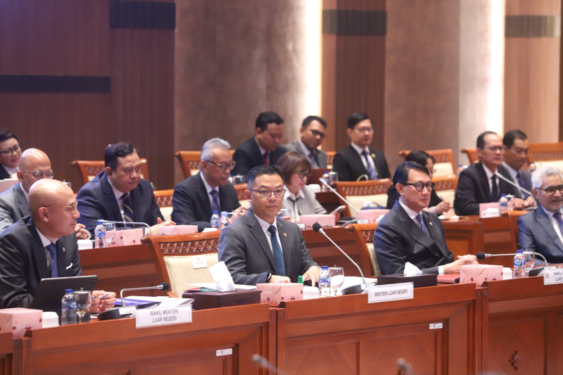 Menlu Sugiono (SinPo.id/Ashar)