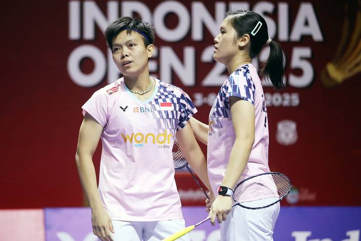 Lanny Tria Mayasari/Siti Fadia Silva Ramadhanti (Djarum Badminton/Edward Luhukay)