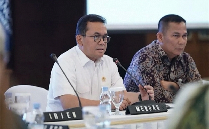 Menteri Perdagangan RI Budi Santoso (SinPo.id/ Ashar)