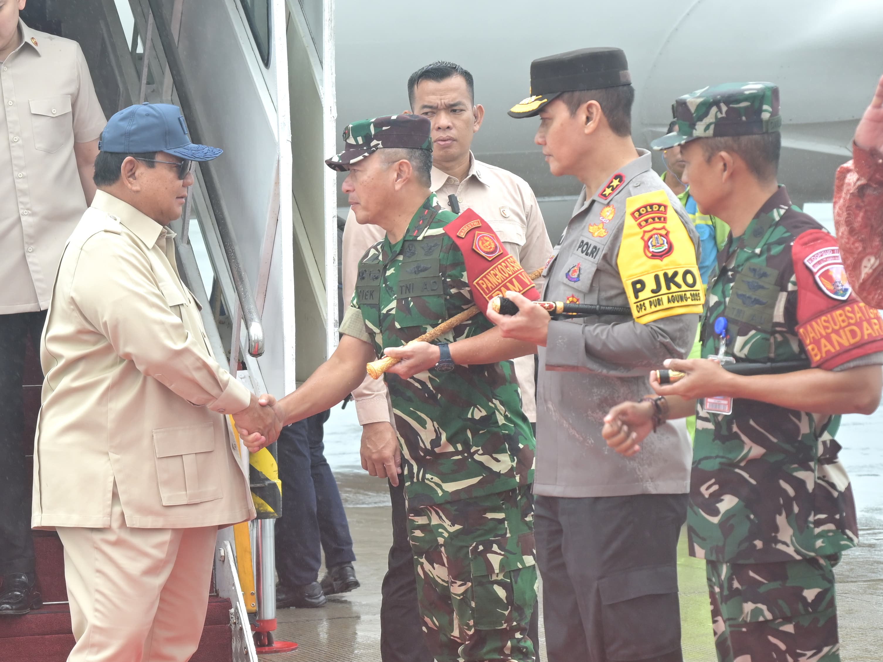 Tiba di Bali, Prabowo Awali Kunjungan Kerja Resmikan Ngoerah Sun Wellness and Aesthetic Center (SinPo.id/Setpres)