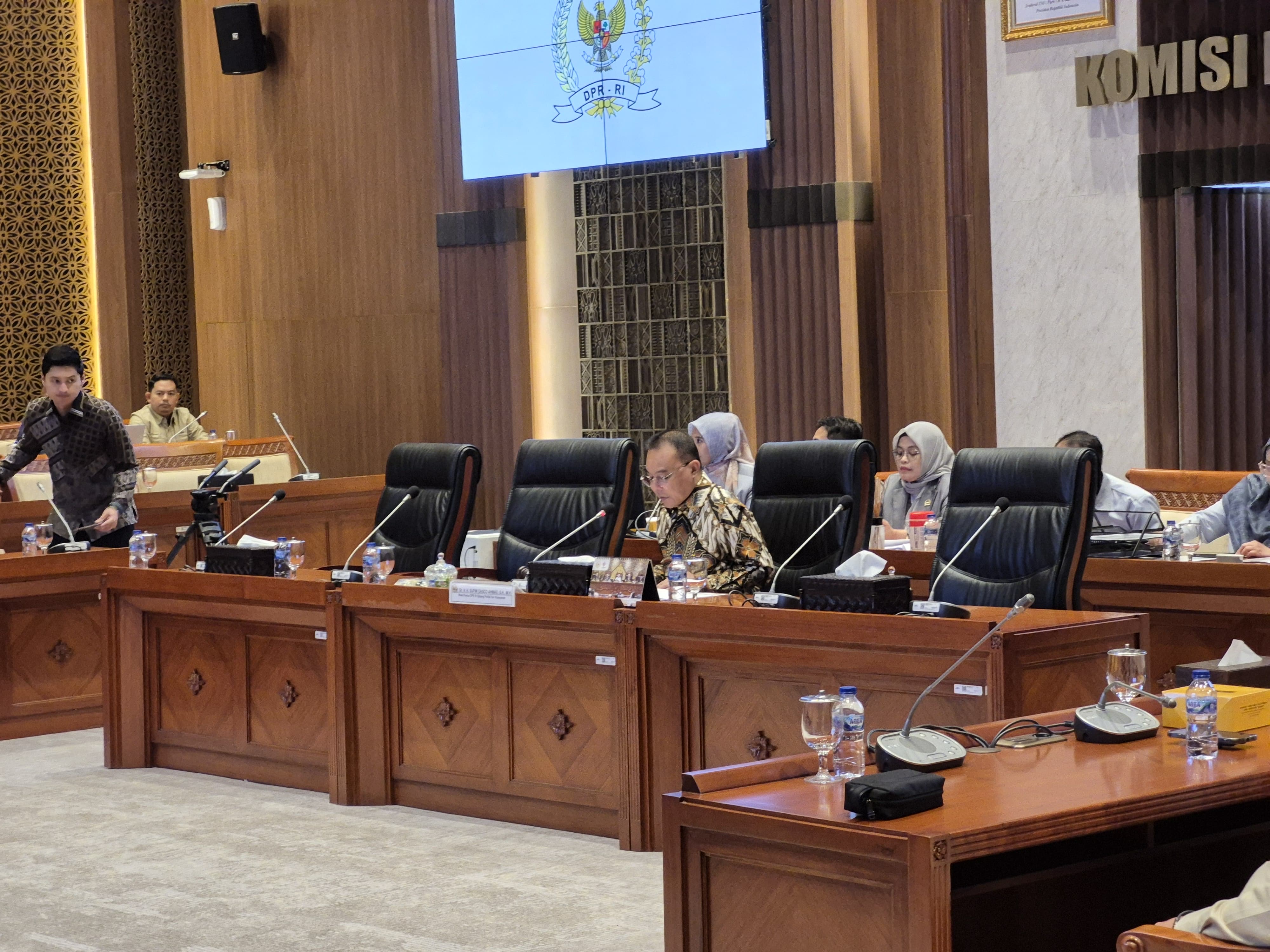 Wakil Ketua DPR RI Dasco. (SinPo.id/Galuh Ratnatika)