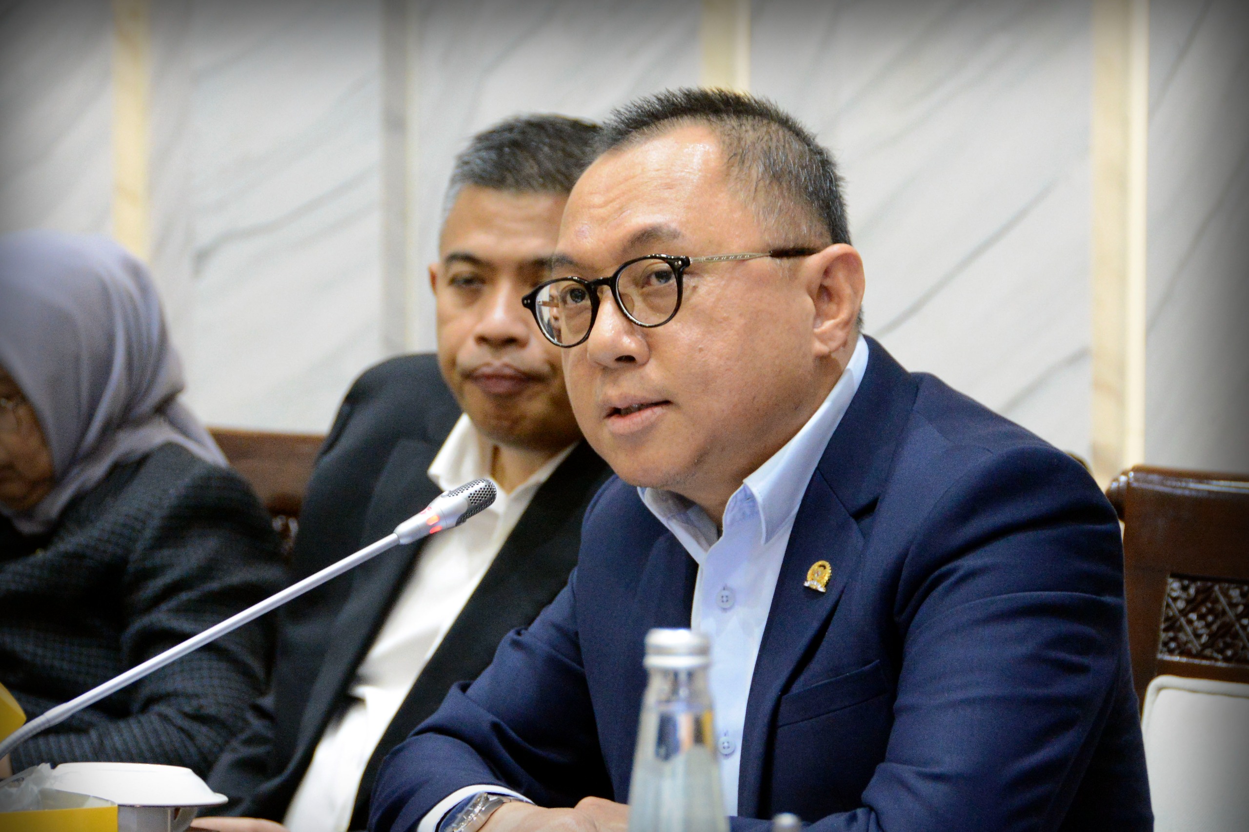 Anggota Komisi XI DPR RI dari Fraksi Partai Demokrat Marwan Cik Asan. (SinPo.id/Dok. Fraksi Partai Demokrat)