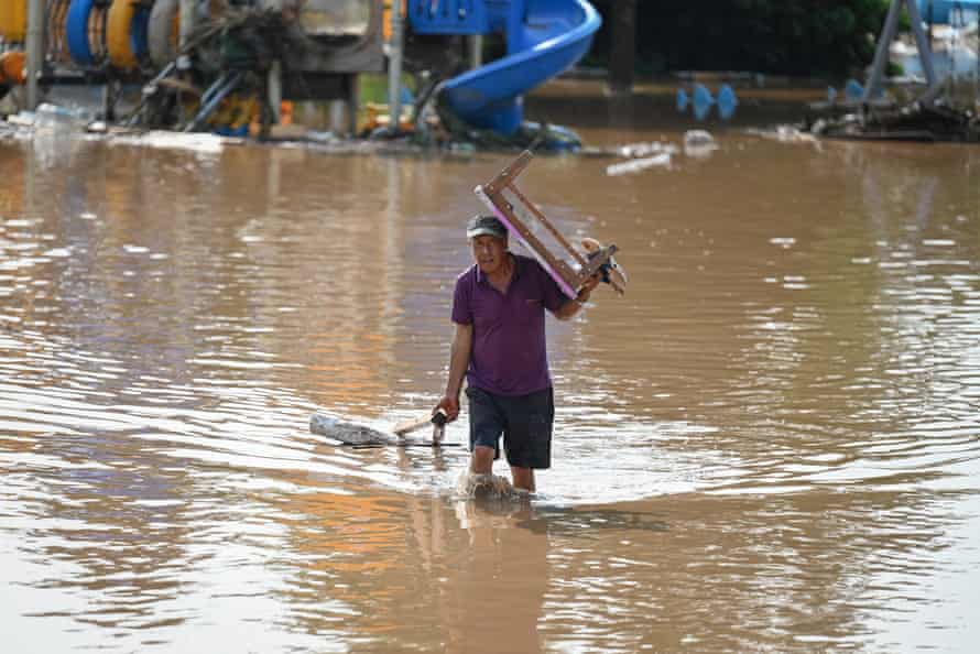 Banjir di Beijing, China (SinPo.id/AFP)
