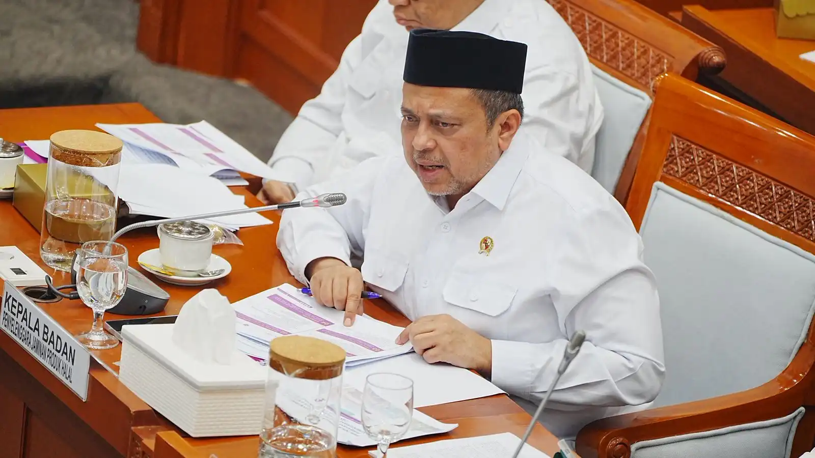 Kepala BPJPH Ahmad Haikal Hasan. (SinPo.id/dok. BPJPH)