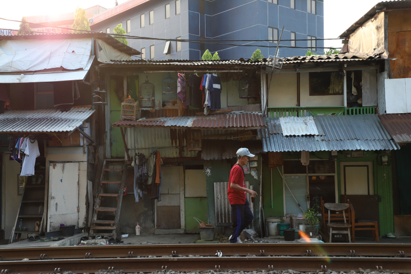 Ilustrasi hunian warga miskin (SinPo.id/ Ashar)