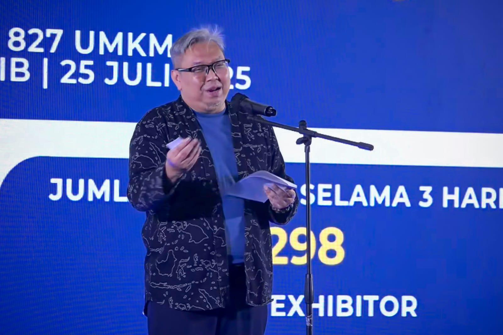 Deputi Bidang Usaha Kecil Kementerian UMKM Temmy Satya. (SinPo.id/dok. KemenUMKM)