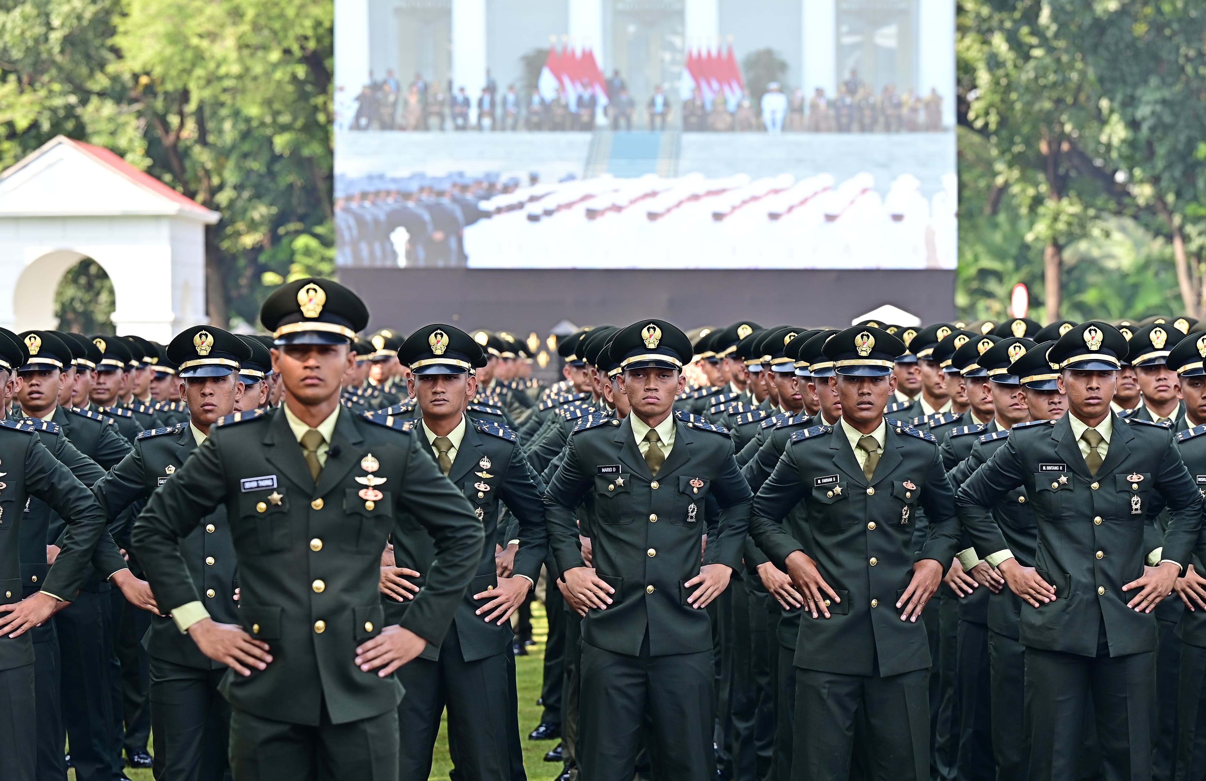 Upacara Parspa TNI-Polri (SinPo.id/Setpres)