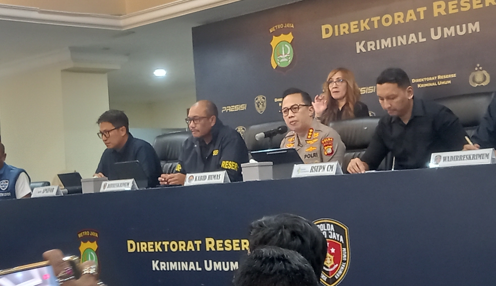 Konferensi pers kematian diplomat Kemlu (SinPo.id/Firdausi)