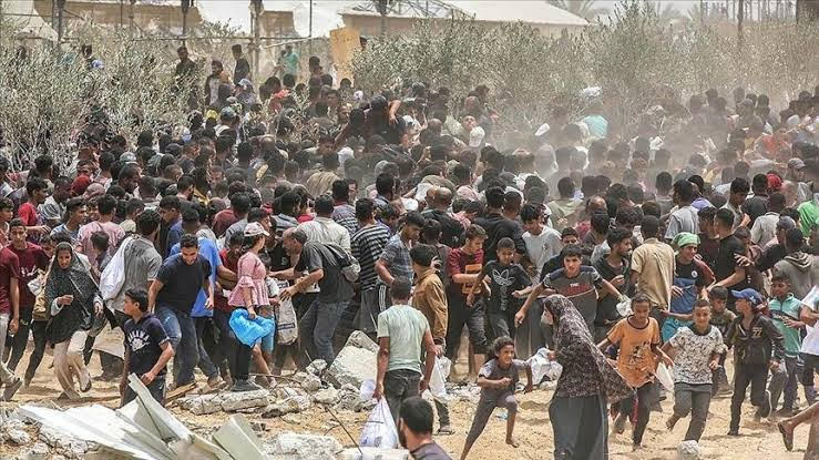 Serangan Israel ke Gaza (SinPo.id/ Anadolu)