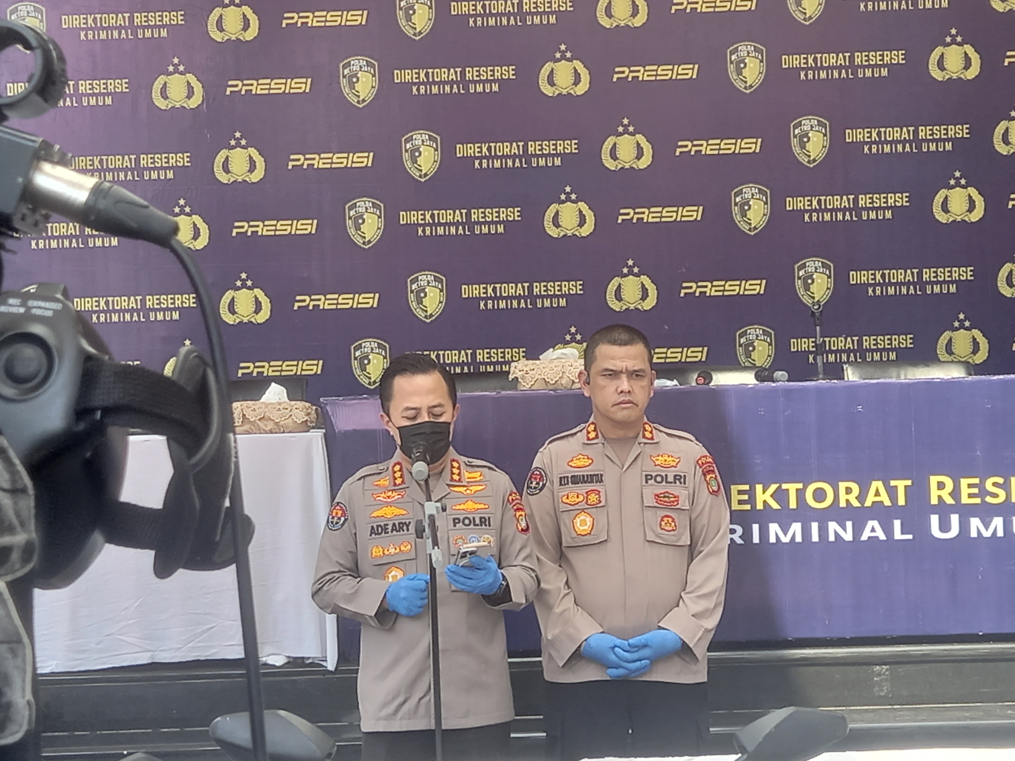 Kabid Humas Polda Metro Jaya, Kombes Ade Ary Syam Indradi (SinPo.id/Firdausi)