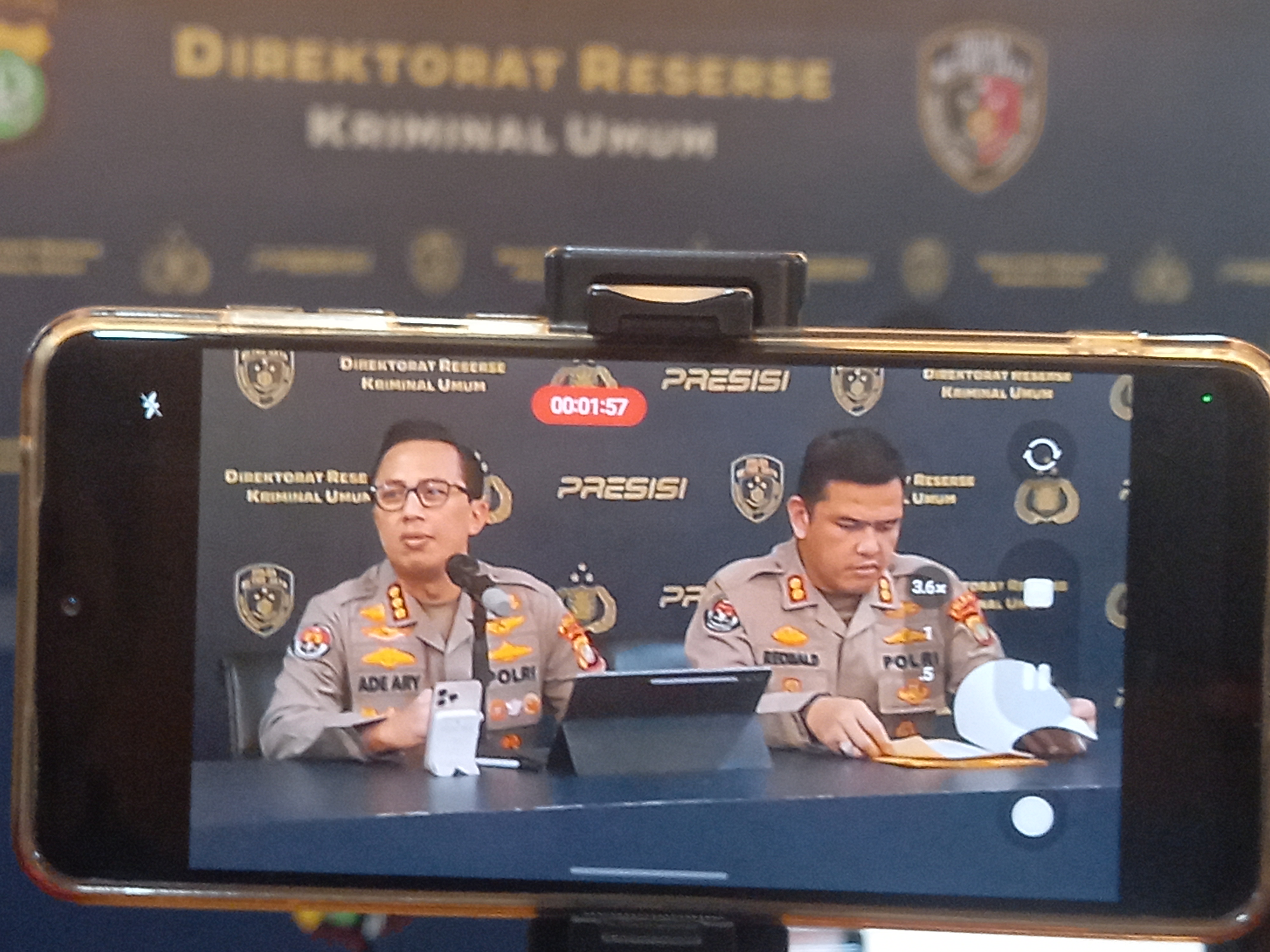 Kabid Humas Polda Metro Jaya, Kombes Ade Ary Syam Indradi (SinPo.id/Firdausi)