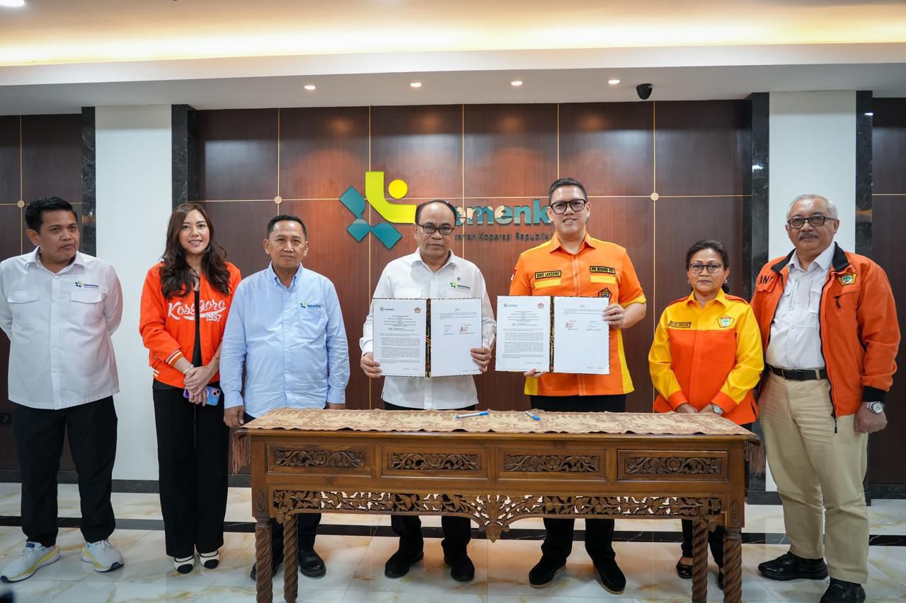 Menkop Budi Arie MoU dengan Kosgoro 1957 (SinPo.id/ Dok. Kemenkop)