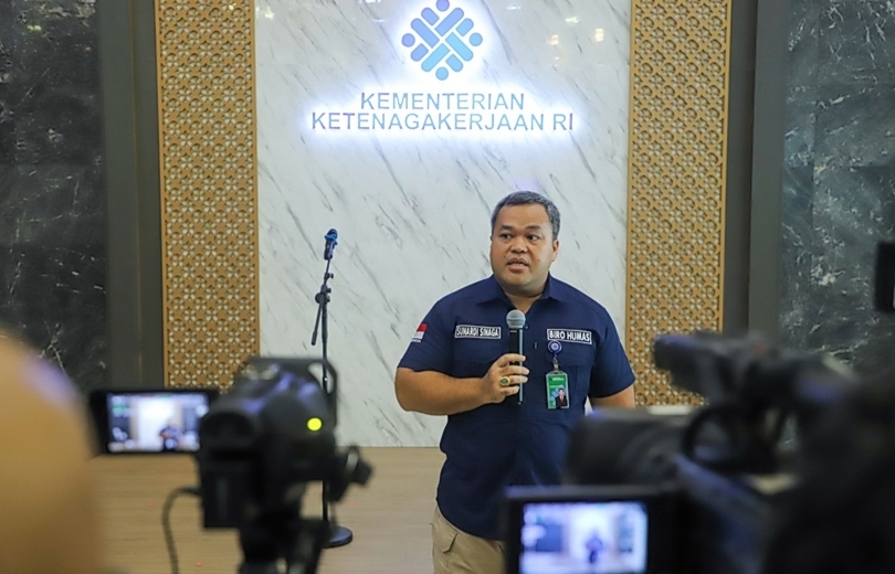 Kepala Biro Humas Kemnaker, Sunardi Manampiar Sinaga. (SinPo.id/dok. Kemnaker)