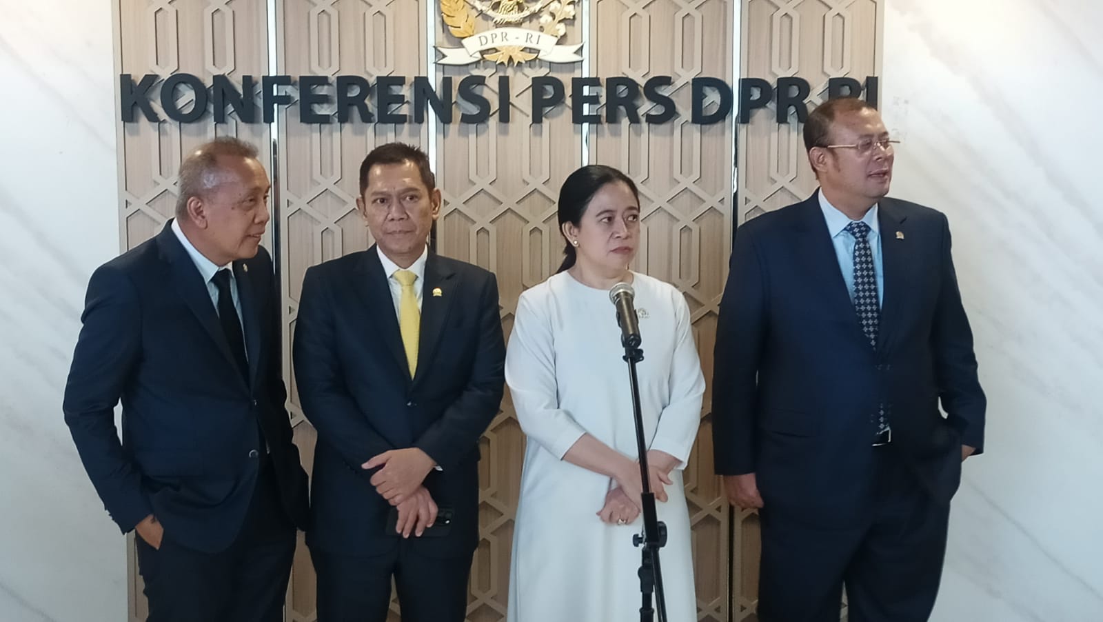 Ketua DPR RI Puan Maharani. (SinPo.id/Galuh Ratnatika)