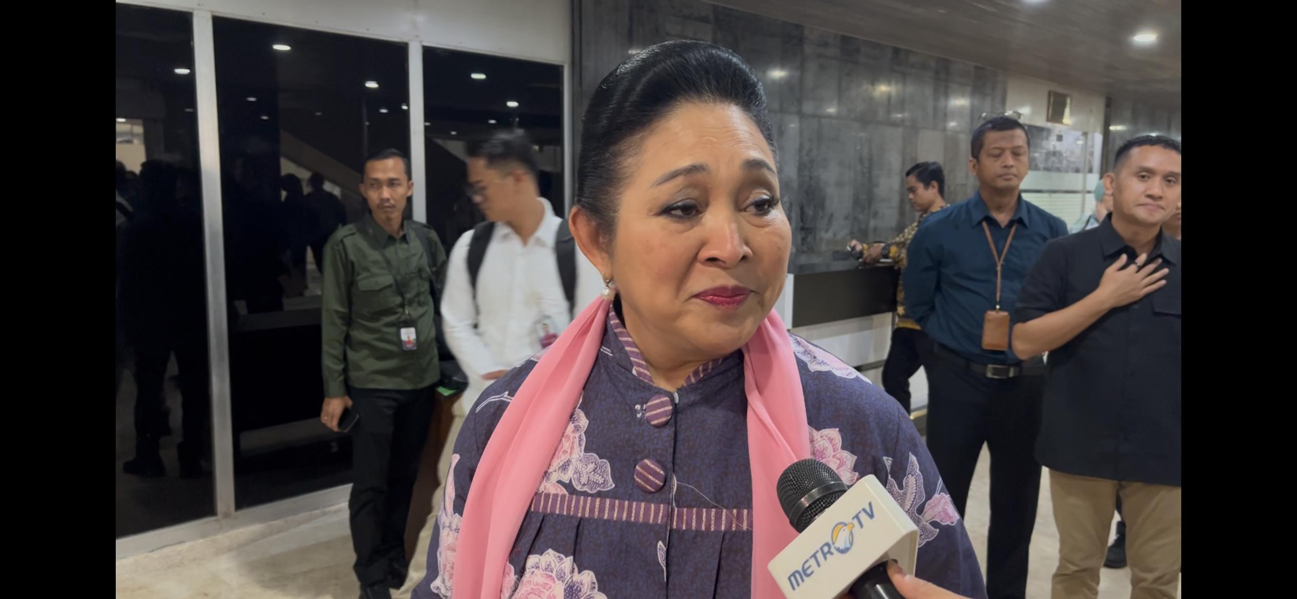 Ketua Komisi IV DPR Siti Hediati Hariyadi atau Titiek Soeharto. (SinPo.id/Galuh Ratnatika)