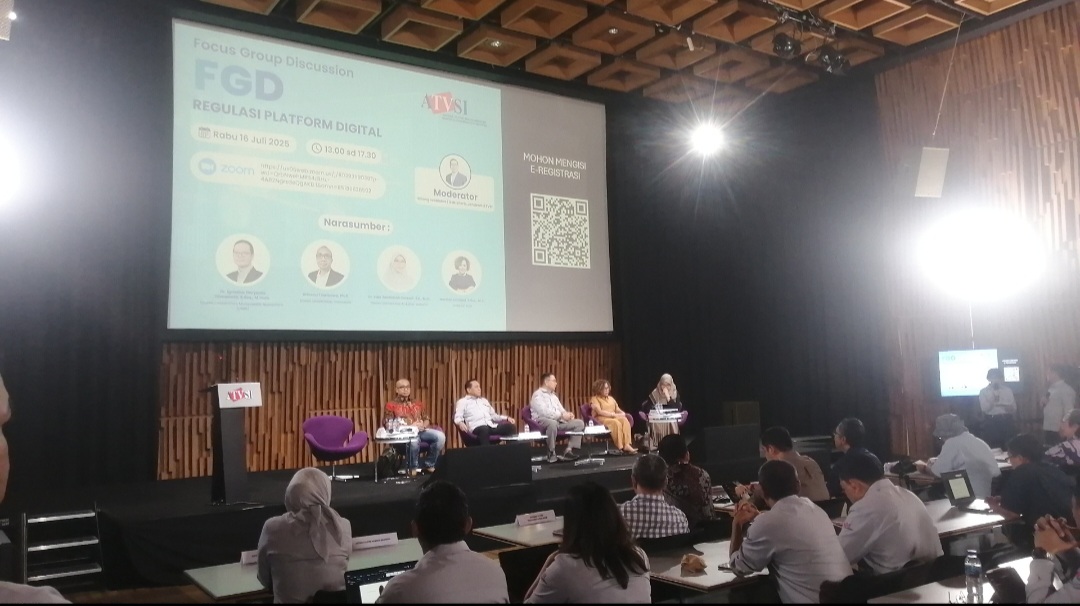 Ketua Umum Asosiasi Televisi Swasta Indonesia (ATVSI) Imam Sudjarwo. (SinPo.id/Tio)