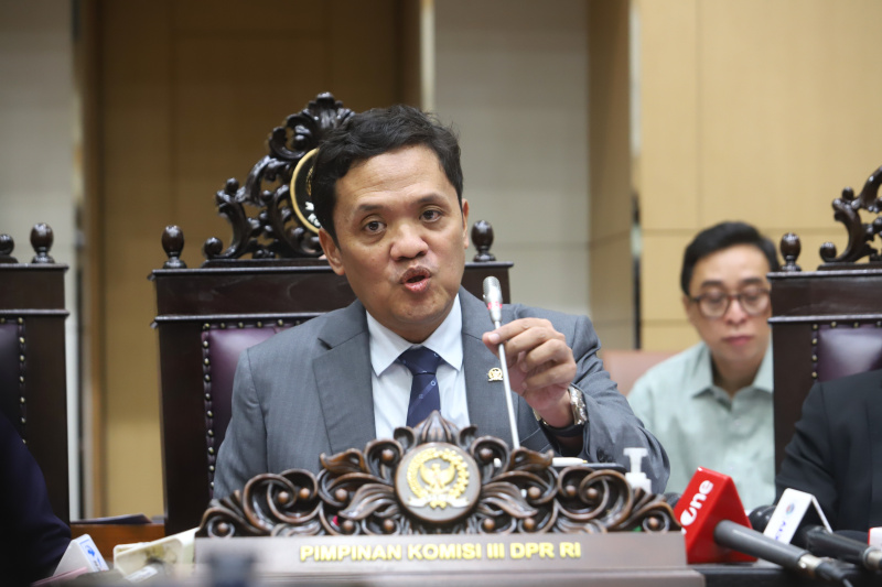 Ketua Komisi III DPR RI Habiburokhman (SinPo.id/ Ashar)