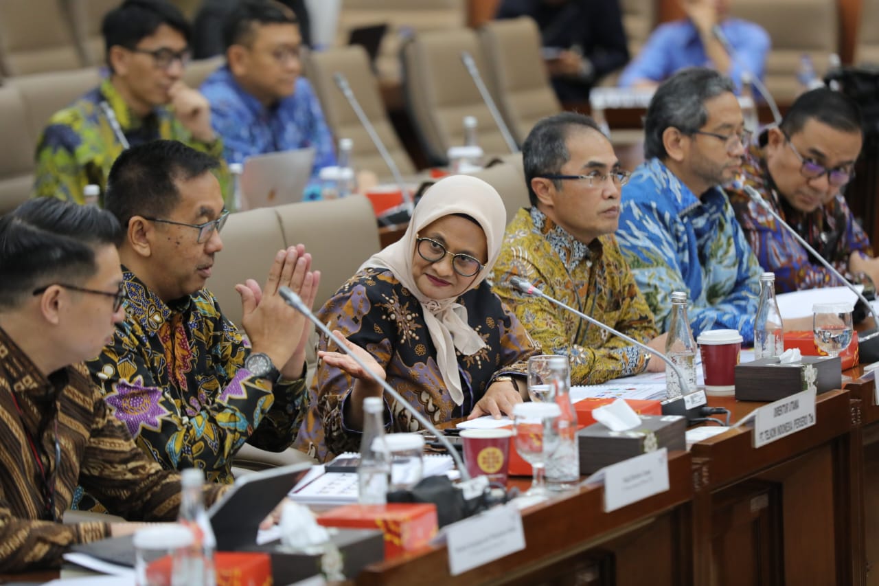 rapat kerja Komisi VI DPR RI dengan dengan PT Telkom (SinPo.id/Istimewa)