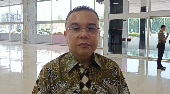 Wakil Ketua DPR RI Dasco (SinPo.id/ Galuh Ratnatika)