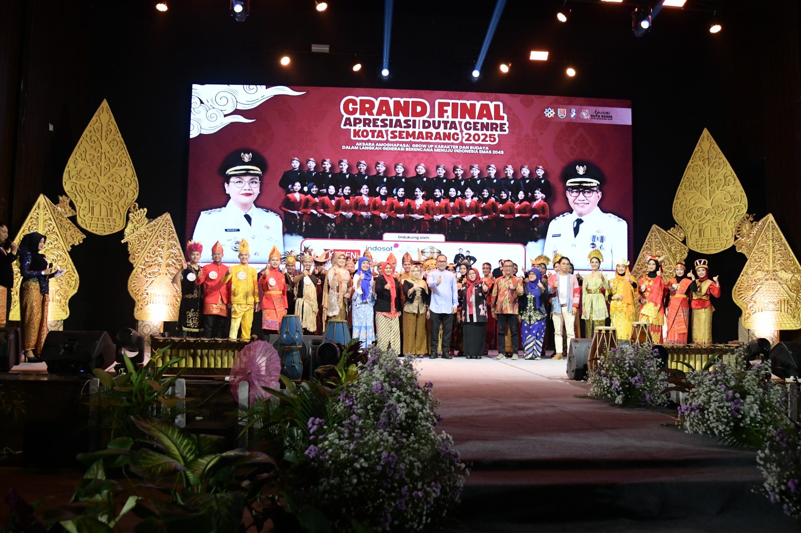 Malam Puncak Pemilihan Duta Generasi Berencana (GenRe) Kota Semarang Tahun 2025. (SinPo.id/Istimewa)