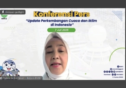 Kepala BMKG Dwikorita Karnawati (SinPo.id/ Dok. BMKG)