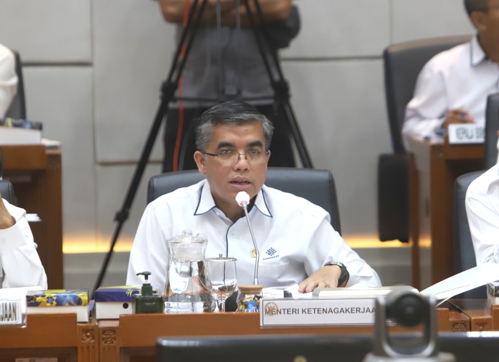Menteri Ketenagakerjaan RI Yassierli. (SinPo.id/Ashar)