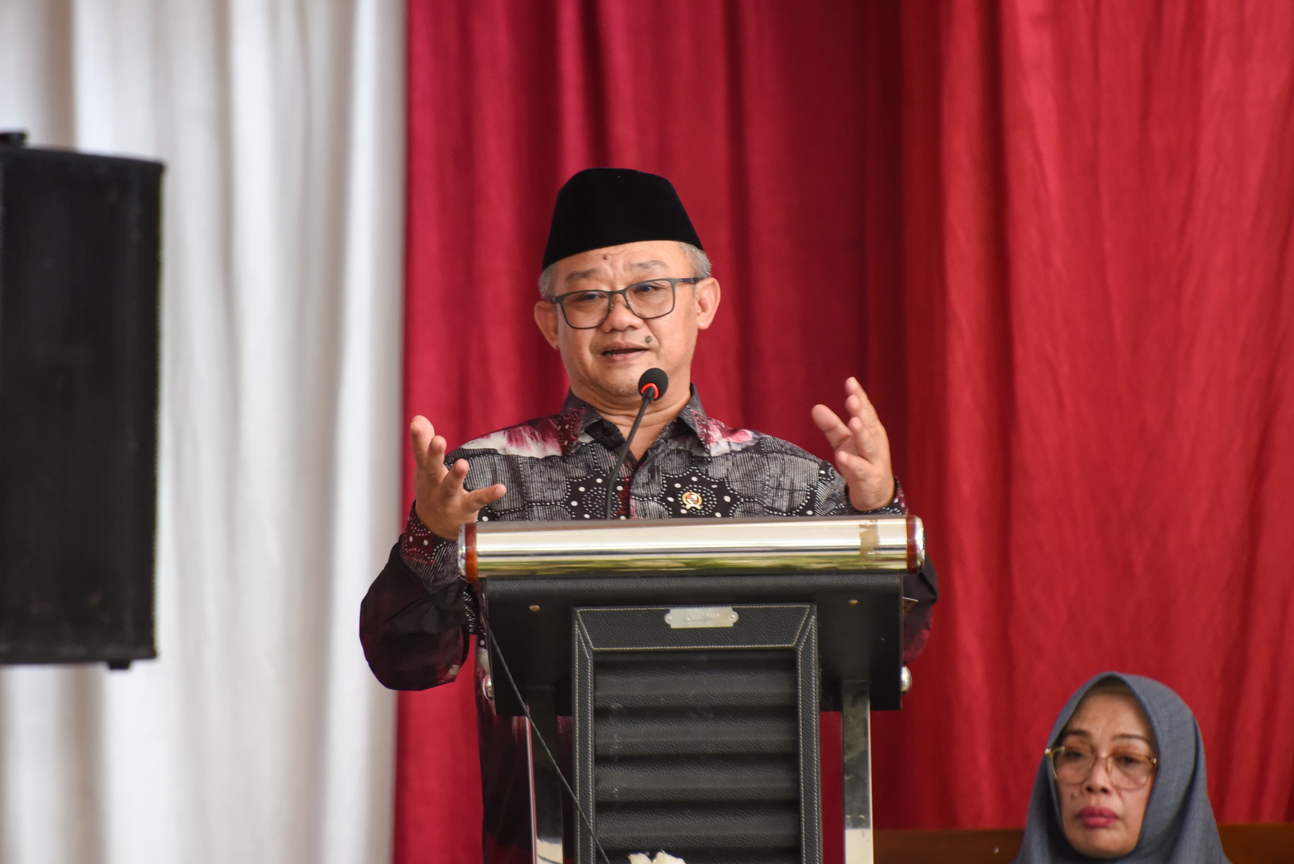 Mendikdasmen Abdul Mu'ti (SinPo.id/Setpres)