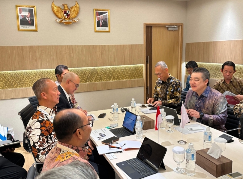 Menperin Agus Gumiwang temui pihak produsen Toyota, Suzuki, dan Daihatsu di Jepang. (SinPo.id/dok. Kemenperin)