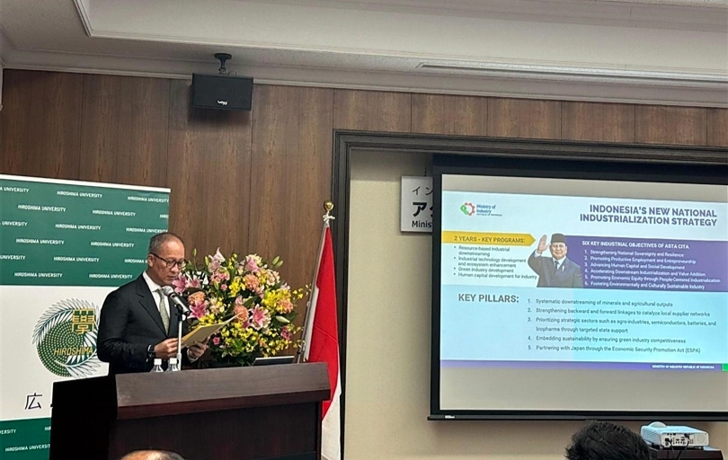 Menteri Perindustrian RI Agus Gumiwang Kartasasmita. (SinPo.id/dok. Kemenperin)