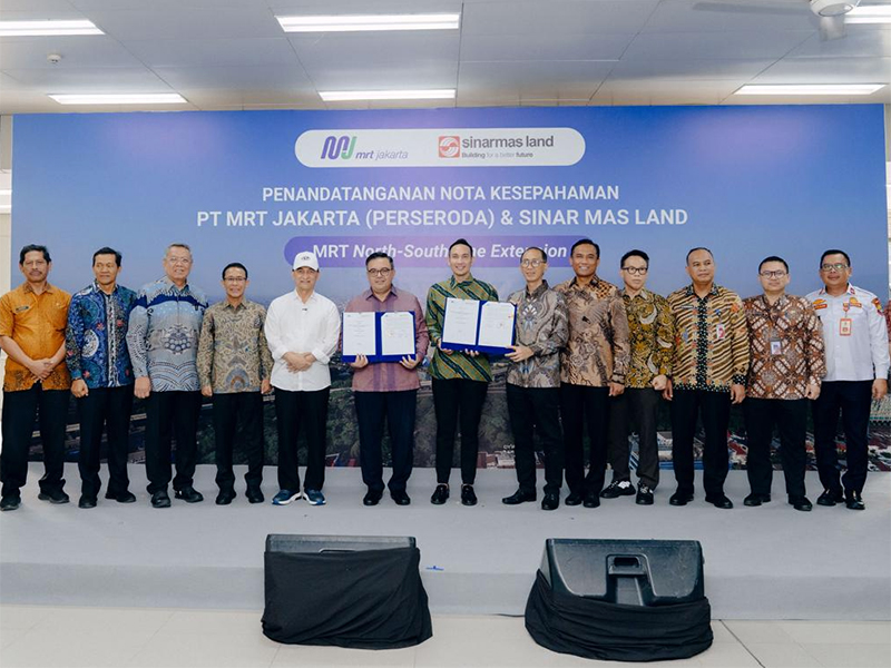 Studi Kelayakan Perluasan Jalur MRT Lebak Bulus-Serpong Disepakati (SinPo.id/Beritajakarta)