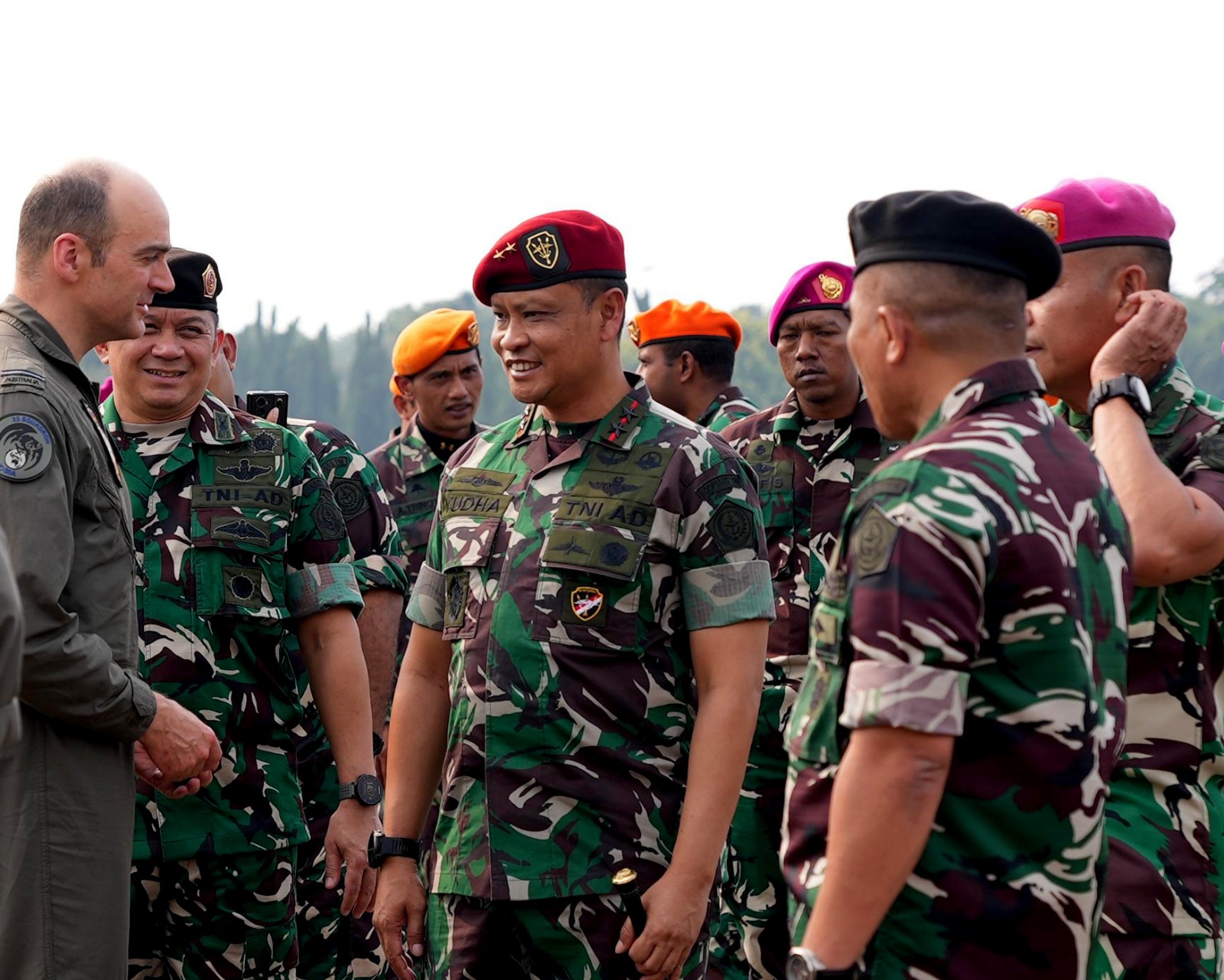 Pasukan Elit TNI Tiba Di Tanah Air Usai Sukses Jalani Latihan Militer Gabungan di Australia (SinPo.id/PuspenTNI)