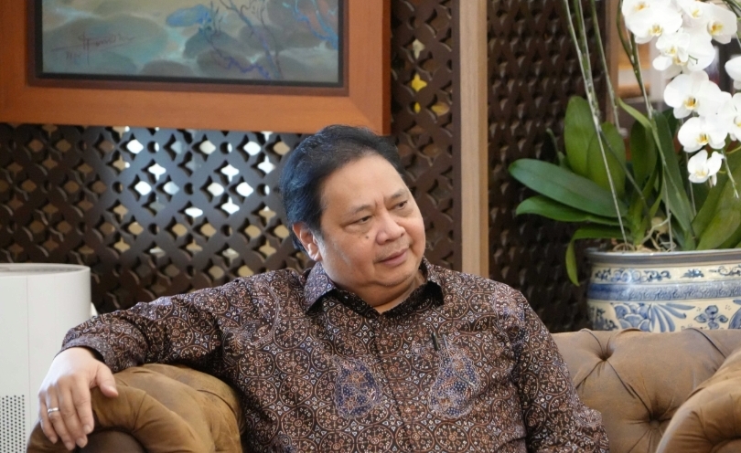 Menko Perekonomian Airlangga Hartarto (SinPo.id/ Dok. Ekon)