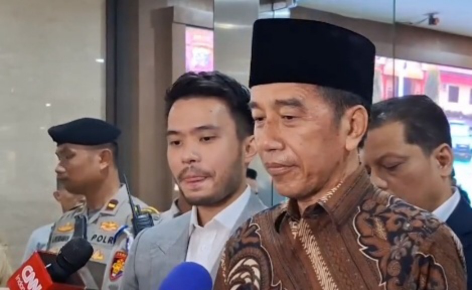 Presiden ketujuh RI Joko Widodo di Bareskrim Polri (SinPo.id/Dok.Polri)