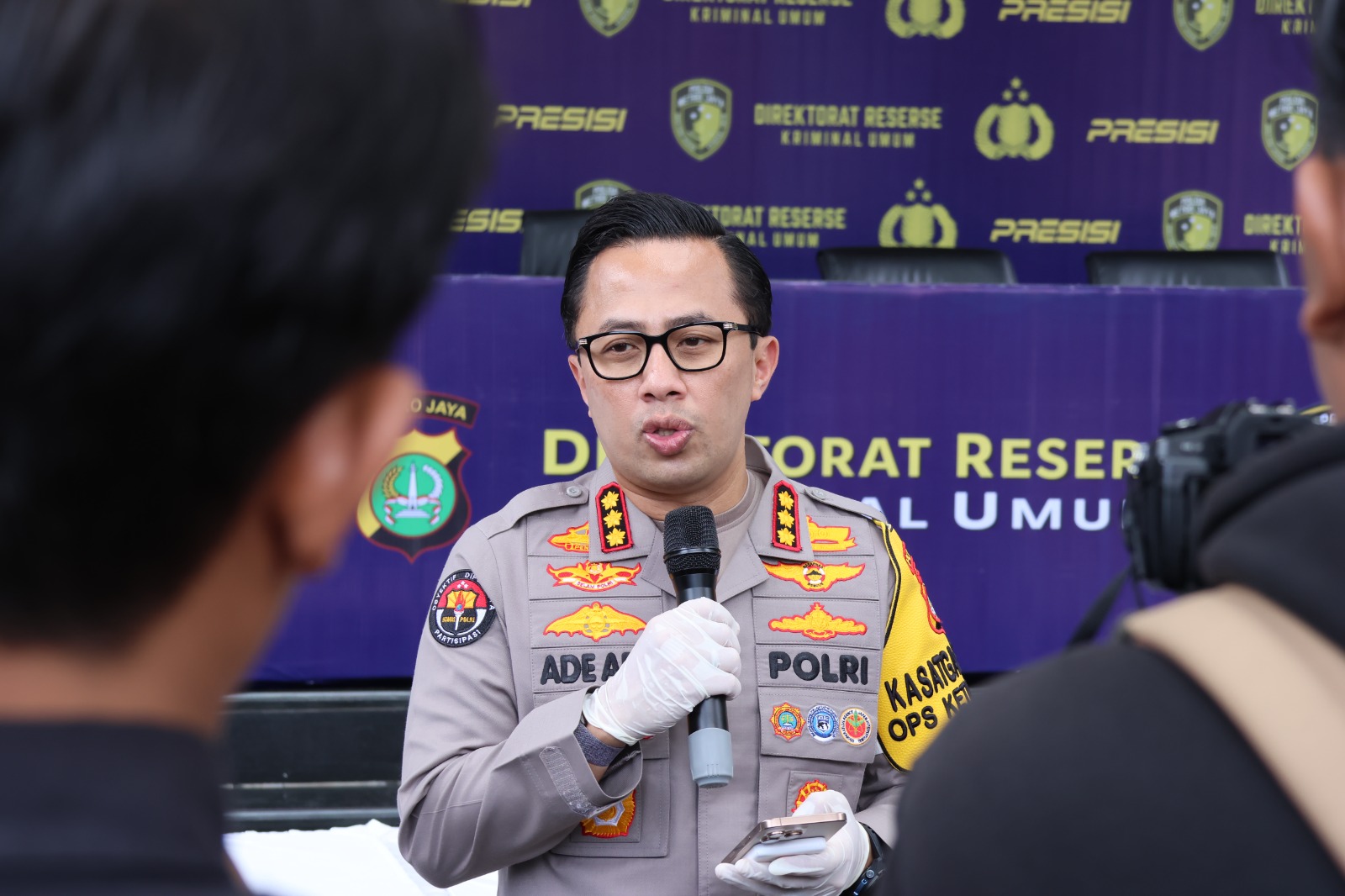 Kabid Humas Polda Metro Jaya, Kombes Ade Ary Syam Indradi (SinPo.id/Dok.PMJ)