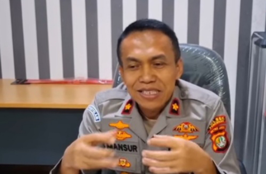 Kapolsek Pancoran, Kompol Mansur (SinPo.id/Dok.Istimewa)