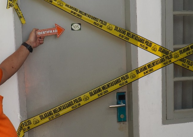 Kamar kos korban di Jalan Gondangdia Menteng (SinPo.id/Dok.Polres Jakpus)