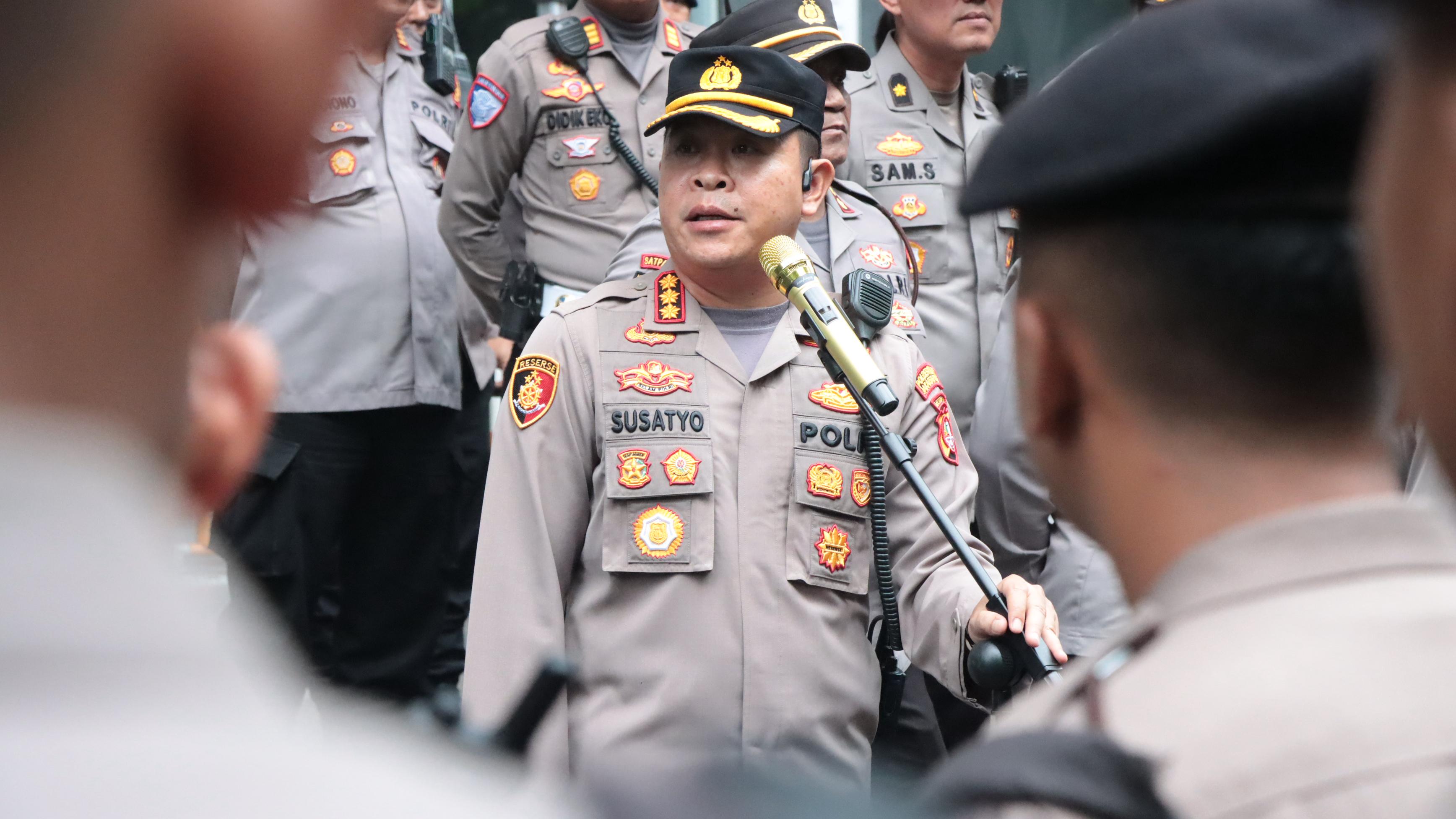 Kapolres Jakarta Pusat Kombes Pol Susatyo Purnomo Condro (SinPo.id/ Humas Polres Jakpus)