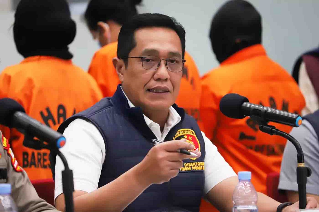 Dirtipidum Bareskrim Polri Brigjen Djuhandani Rahardjo Puro (SinPo.id/ Humas Polri)