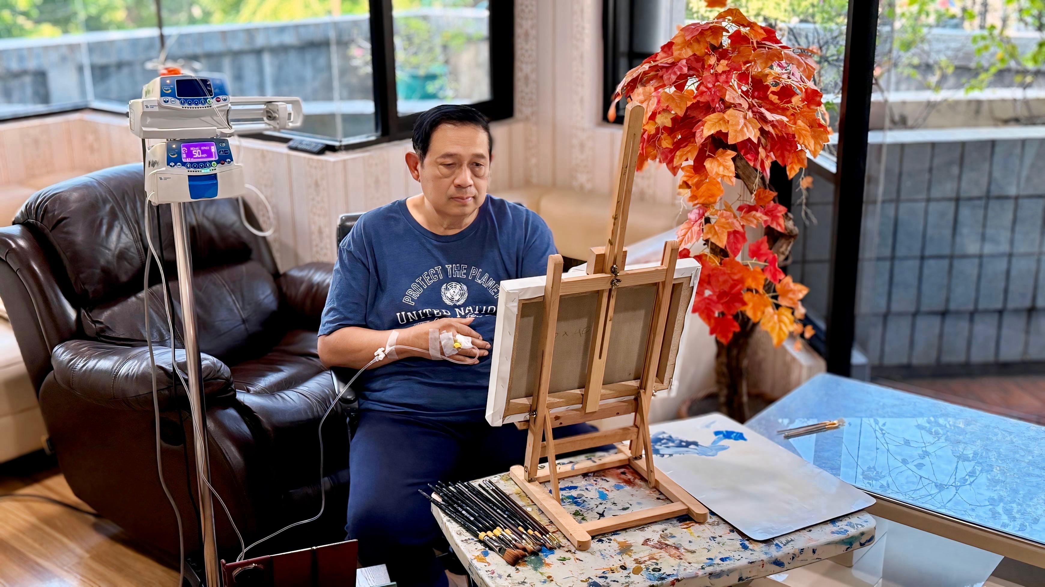 Presiden keenam RI Susilo Bambang Yudhoyono (SBY) menjalani perawatan di Rumah Sakit Pusat Angkatan Darat (RSPAD) Gatot Soebroto, Jakarta. (SinPo.id Instagram @aniyudhoyono)