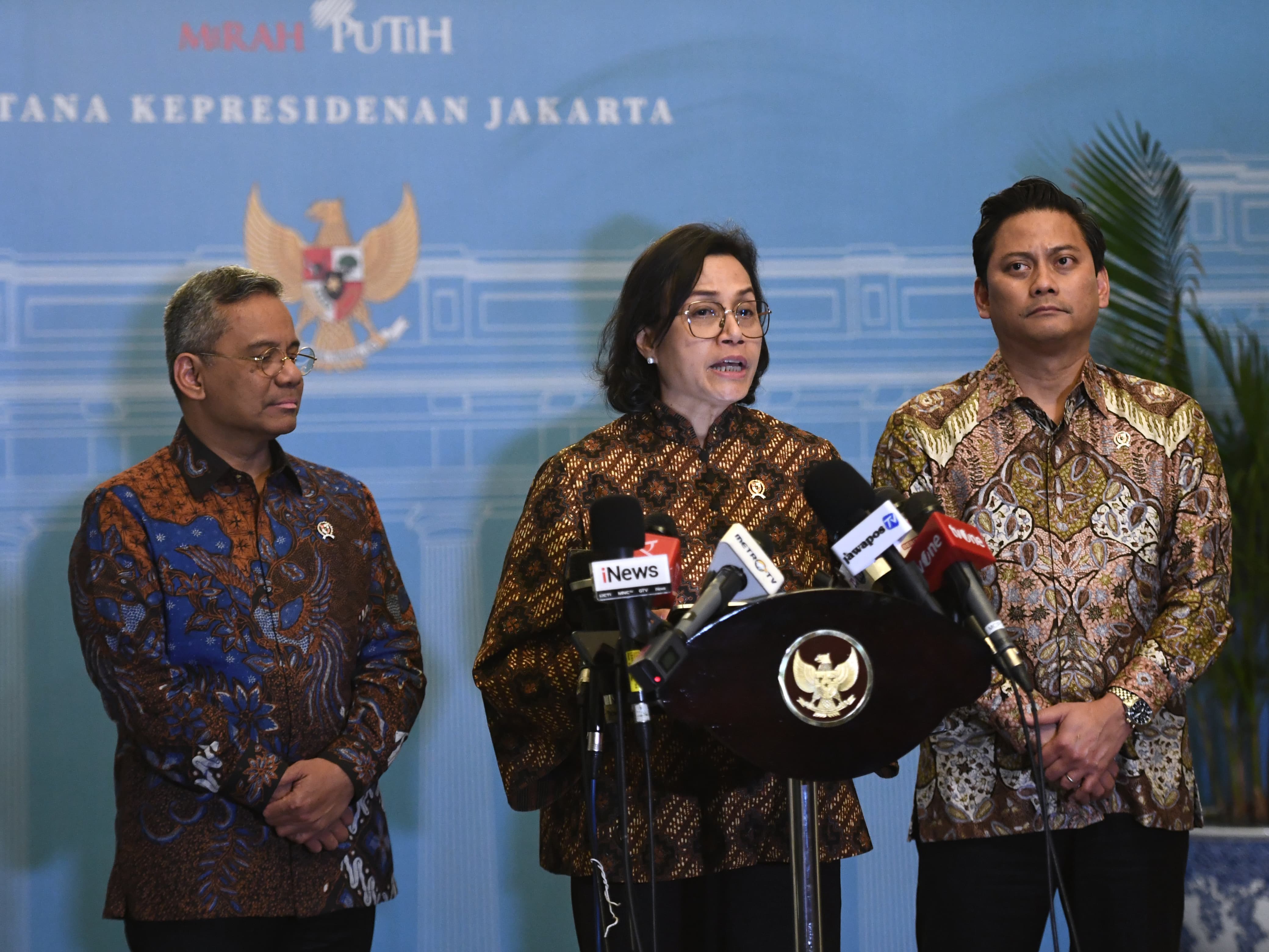 Menkeu Sri Mulyani (SinPo.id/Setpres)