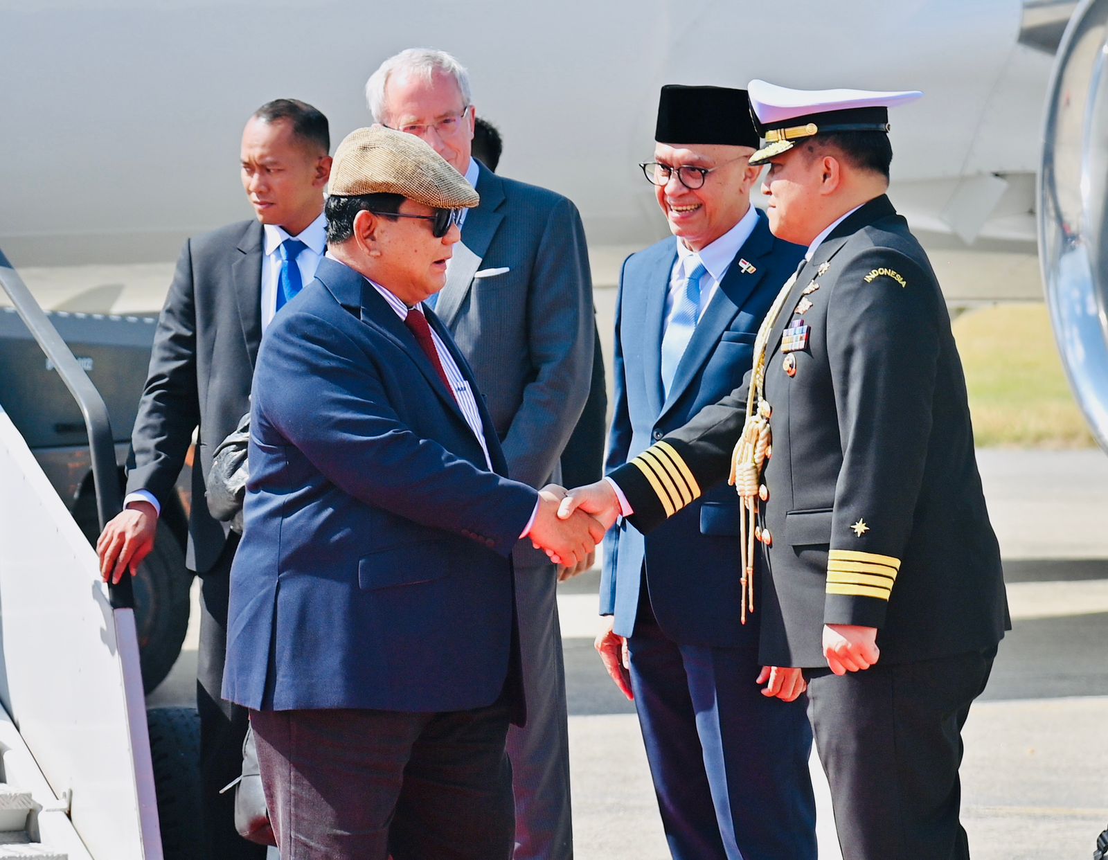 Presiden Prabowo Tiba di Brussel, Lanjutkan Lawatan ke Kawasan Eropa (SinPo.id/Setpres)