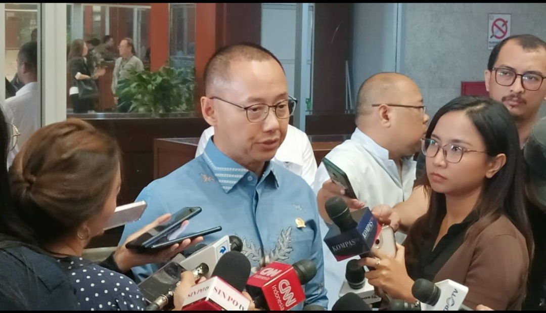 Wakil Ketua MPR RI Eddy Soeparno (SinPo.id/ Galuh Ratnatika)