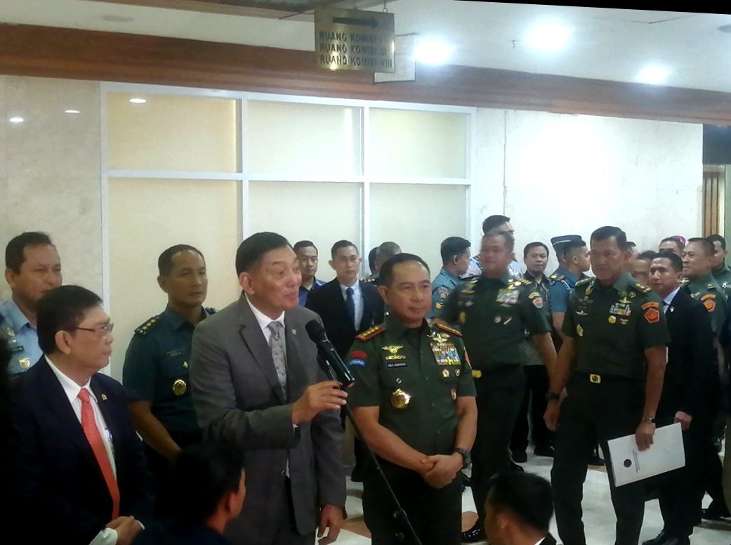 Menhan RI Sjafrie Sjamsoeddin. (SinPo.id/Tio)