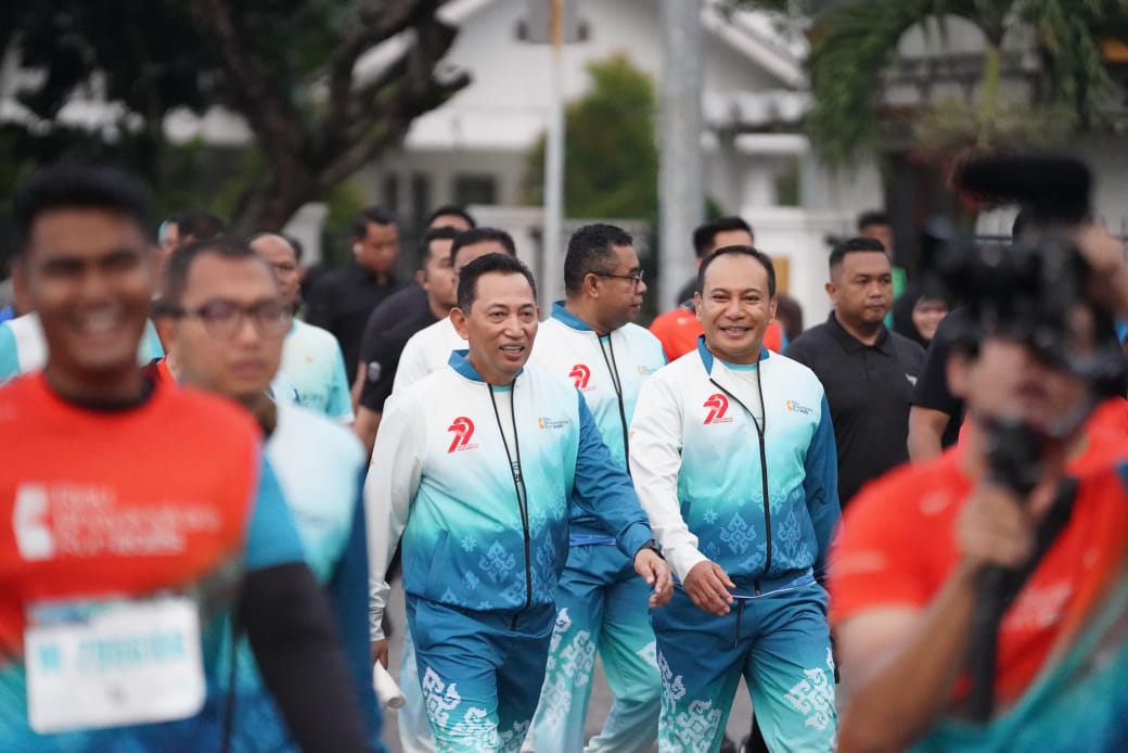 Kapolri Jenderal Listyo Sigit Prabowo turut hadir di acara RBR 2025 (Sinpo.id/Polda Riau)
