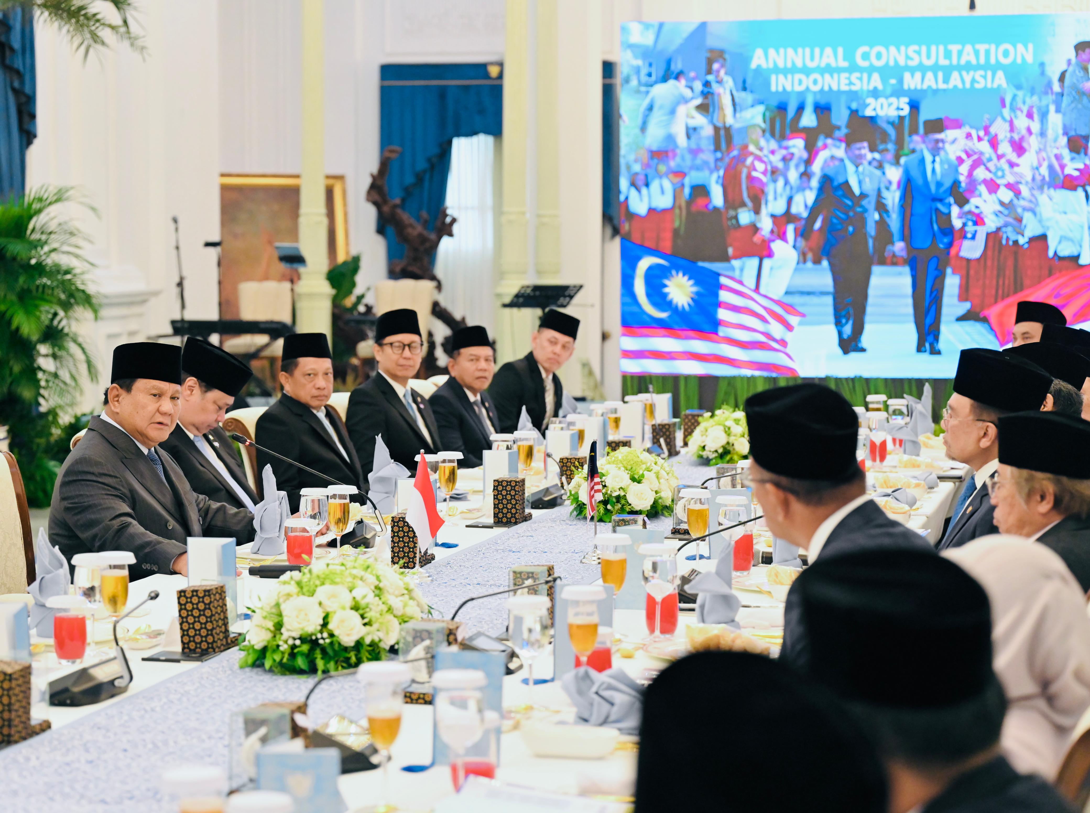 Konsultasi Tahunan Indonesia-Malaysia (SinPo.id/Setpres)