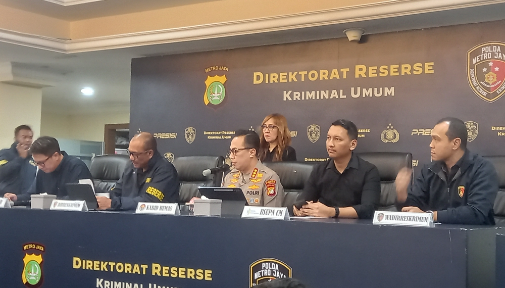 Konferensi pers kematian diplomat Kemlu (SinPo.id/Firdausi)