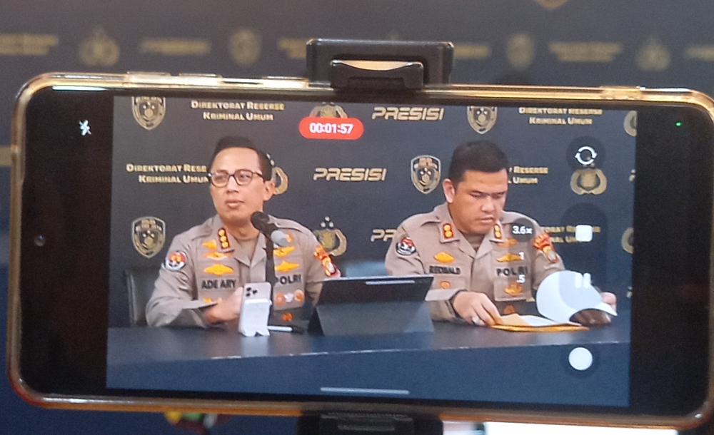 Kabid Humas Polda Metro Jaya, Kombes Ade Ary Syam Indradi (SinPo.id/Firdausi)