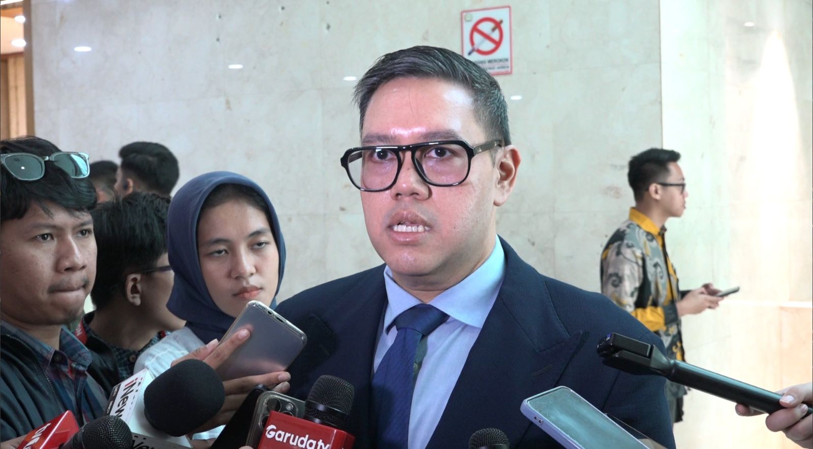 Wakil Ketua Komisi I DPR RI Dave Laksono. (SinPo.id/Galuh Ratnatika)